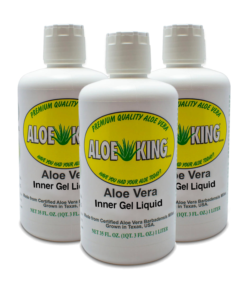 Aloe Vera Inner Gel Liquid - 3 Pack
